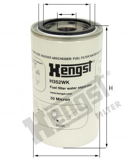 
                                FILTRO SEPARADOR DGUA CUMMINS COM MWM ELETRONICO  - FS1015 USA COPO