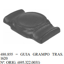 
                                GUIA GRAMPO MOLA TRASEIRA MB 1620