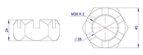
                                PORCA PARAFUSO BUCHA BALANCA LUBFREE E CARRETA SUSPENSYS 11T