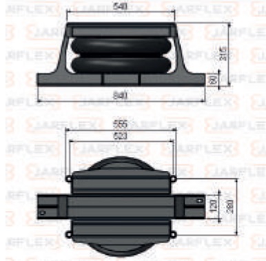 
                                SUSPENSOR PNEUMATICO TRUCK CAVALO UNIVERSAL