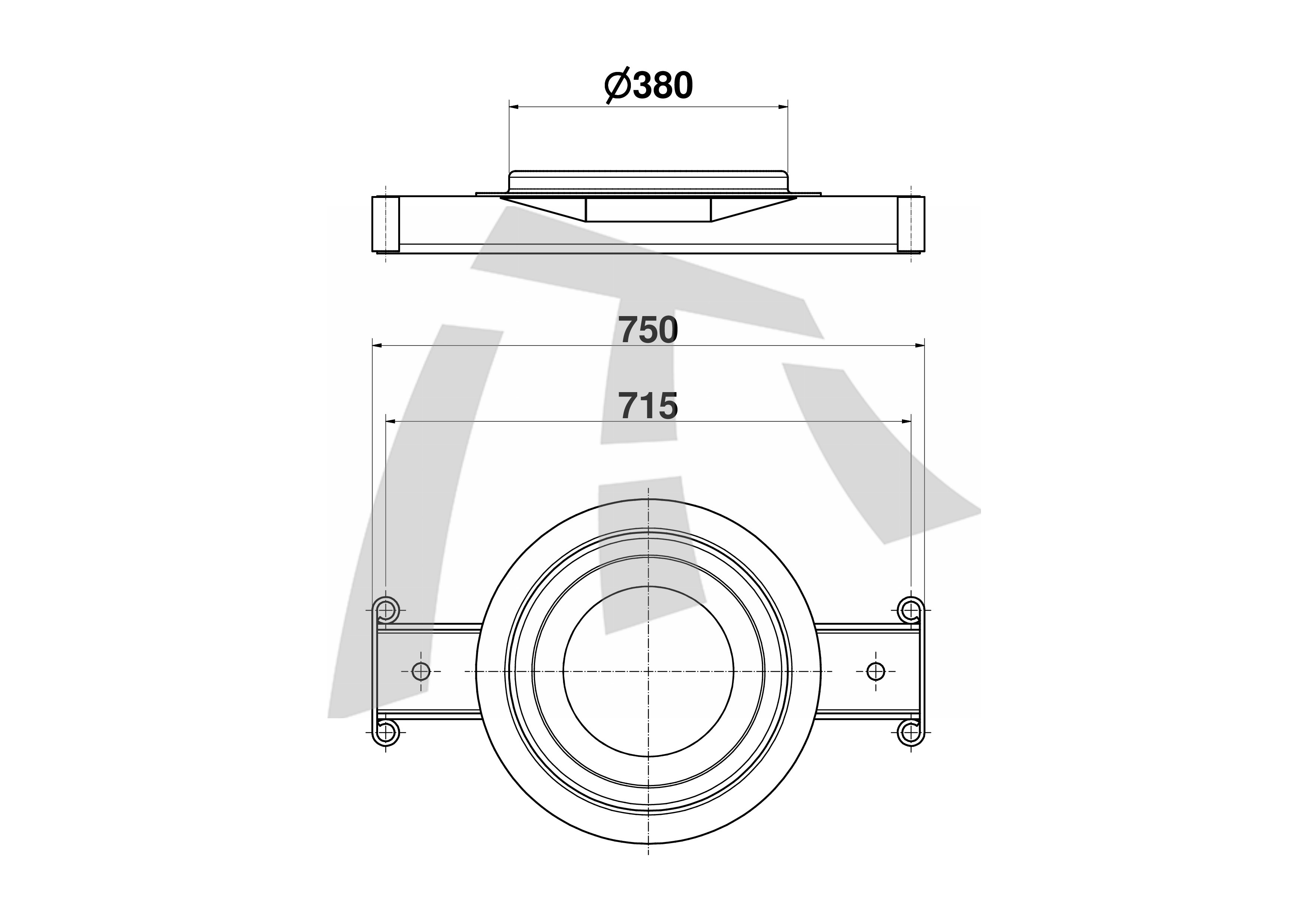 
                                TAMPA SUSPENSOR BALAO GRANDE SEM  ANEL - 750MM