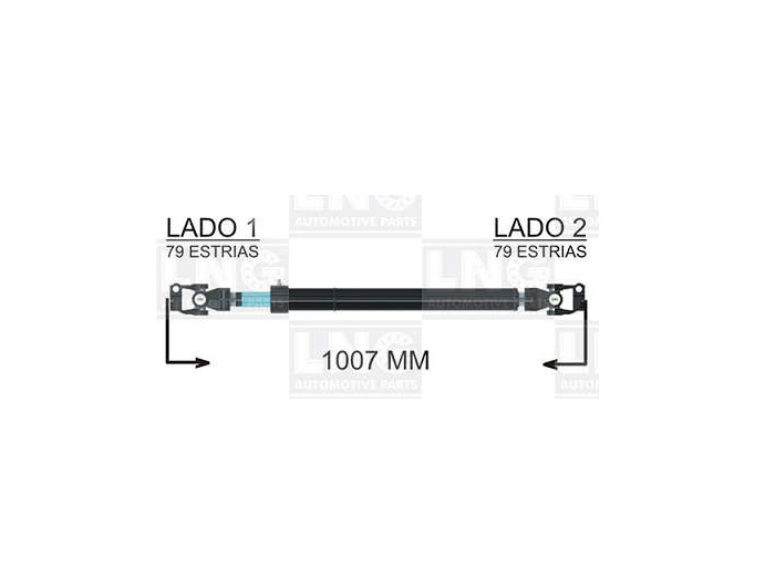 
                                COLUNA DIRECAO COM CRUZ SC T114/124 1999CD125 BICUDO