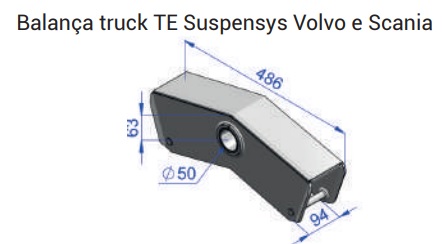 
                                BALANCA TRUCK/CAVALO ASA DELTA VOLVO/SCANIA