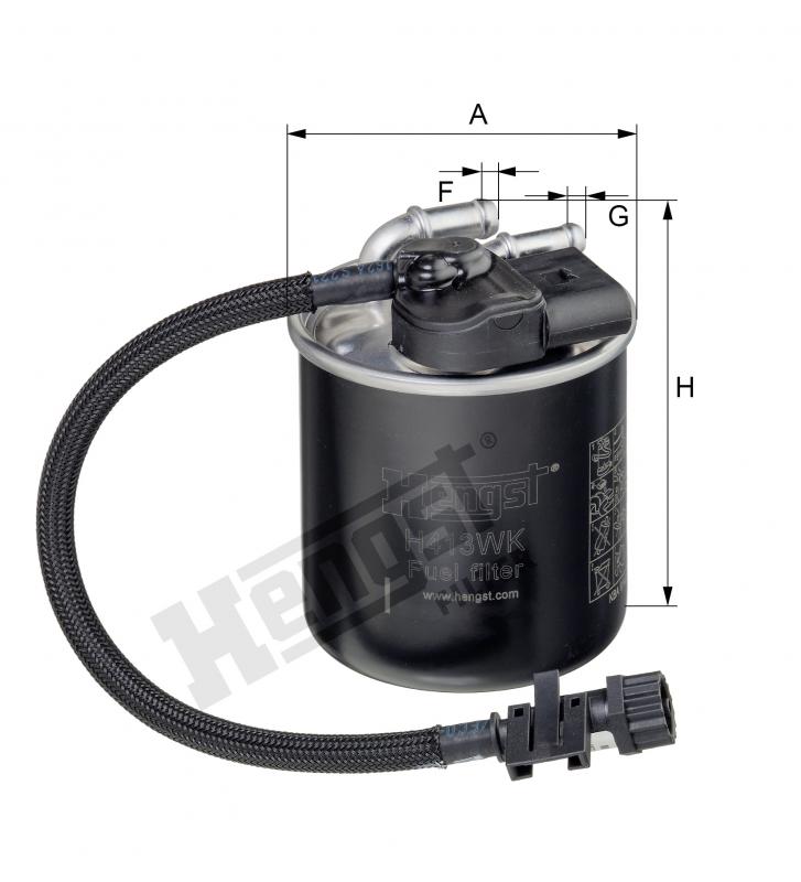 
                                FILTRO DIESEL MB SPRINTER 311CDI 313/314/316 513CDI