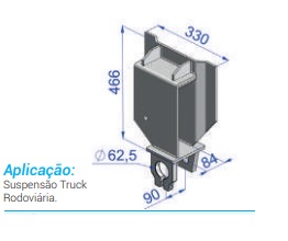 
                                SUPORTE DIANTEIRO TRUCK RANDON DIREITO