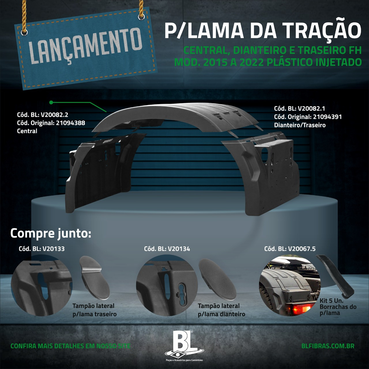 
                                PARALAMA CENTRAL VOLVO FH 2015..2022