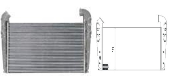 
                                INTERCOOLER SCANIA SERIE 4 1998..2009