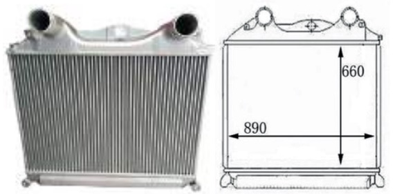 
                                INTERCOOLER MAN TGX 28440 29440