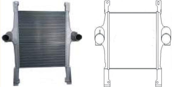 
                                INTERCOOLER IVECO STRALIS  HIWAY 2015..2019