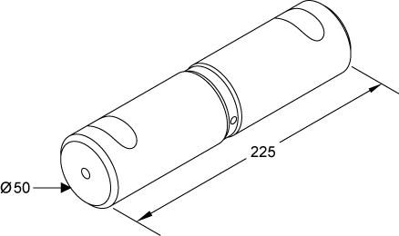 
                                PINO BALANCA CARRETA RODOVIA CHAVETA CONICA