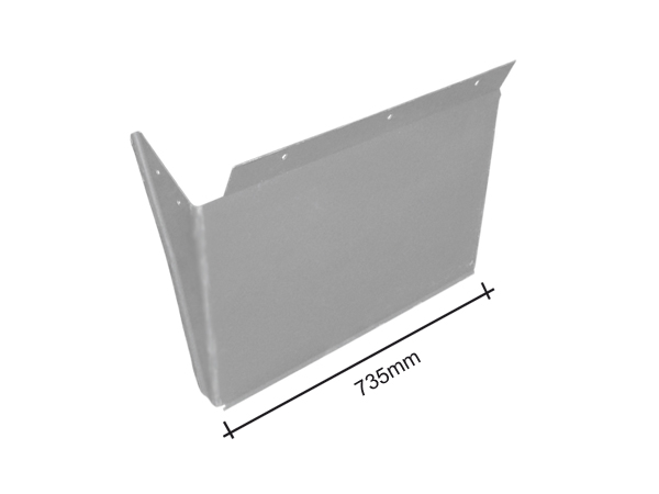 
                                PARALAMA DIANTEIRA CARRETA GUERRA ESQUERDO  FERRO