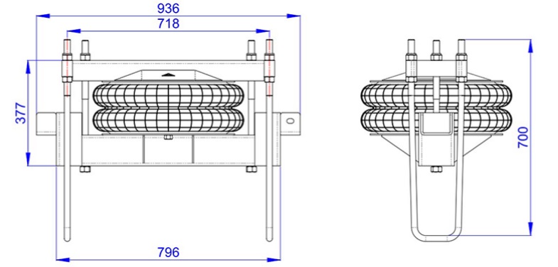 
                                SUSPENSOR PNEUMATICO 3 EIXO REBAIXADO P/ CARRETA
