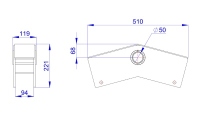 
                                BALANCA CARRETA GUERRA ASA DELTA FORD CARGO  SUSPENSYS