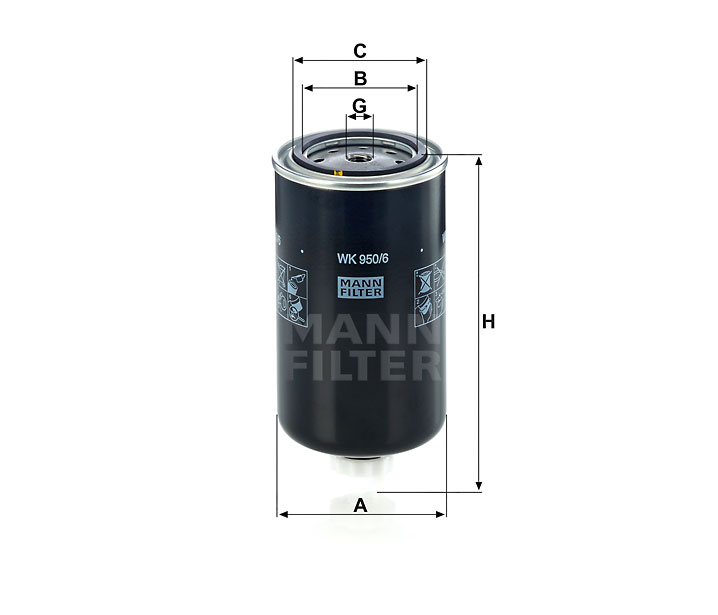
                                FILTRO DIESEL IVECO TECTOR