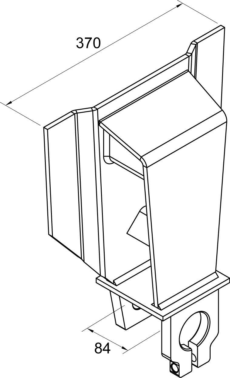 
                                SUPORTE DIANTEIRO TRUCK GUERRA DIREITO /ESQUERDO