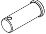 
                                FORQUILHA CUICA COM PINO 1/2' ROSCA M16