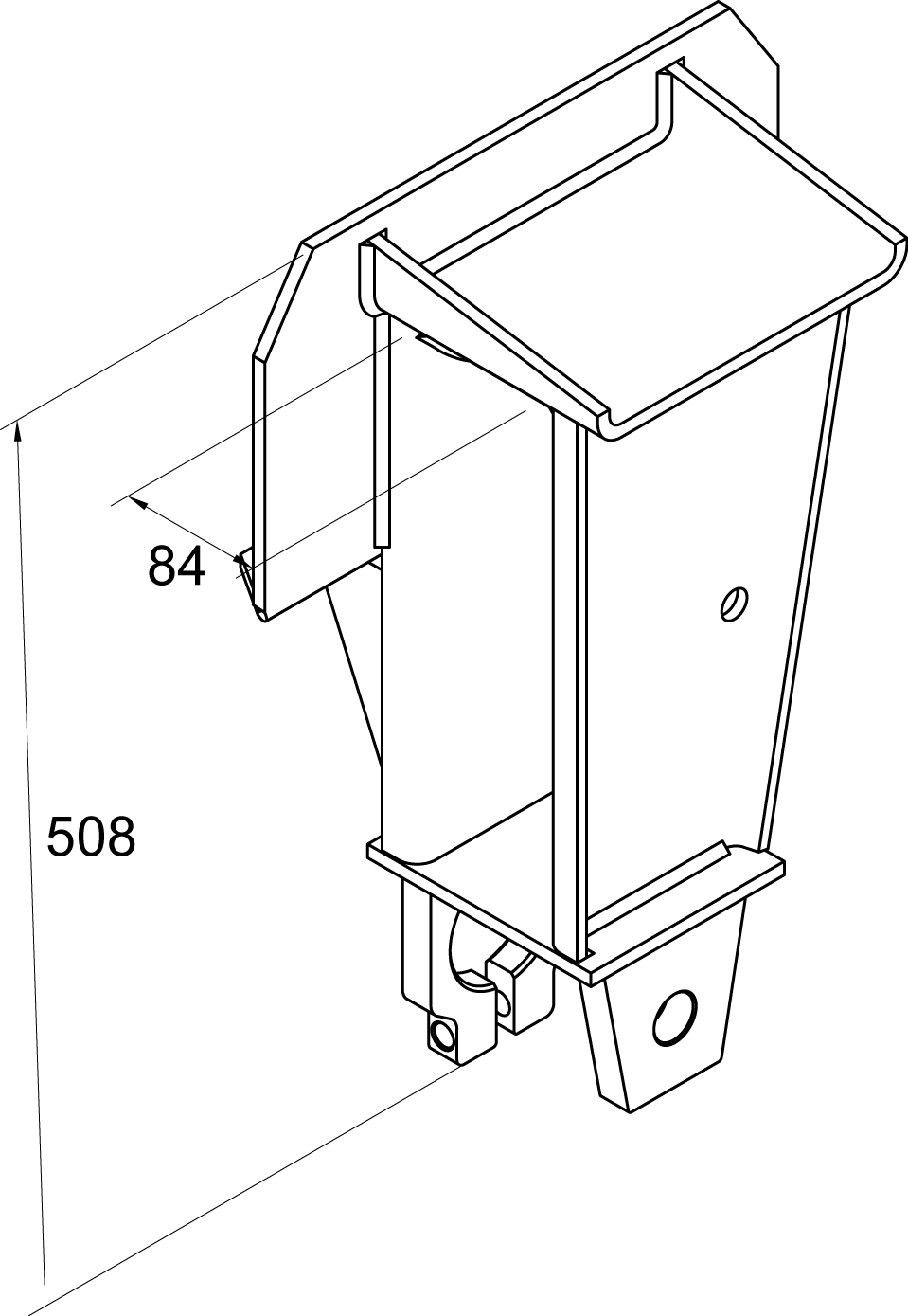 
                                SUPORTE DIANTEIRO TRUCK RANDON ANTIGO DIREITO